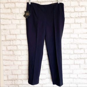 NWT Dalia City Fit Pleated Checkered Pants 10